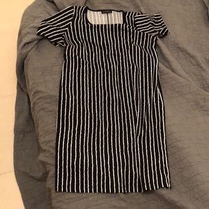 Black and White Striped Eloquii Dress Size 18